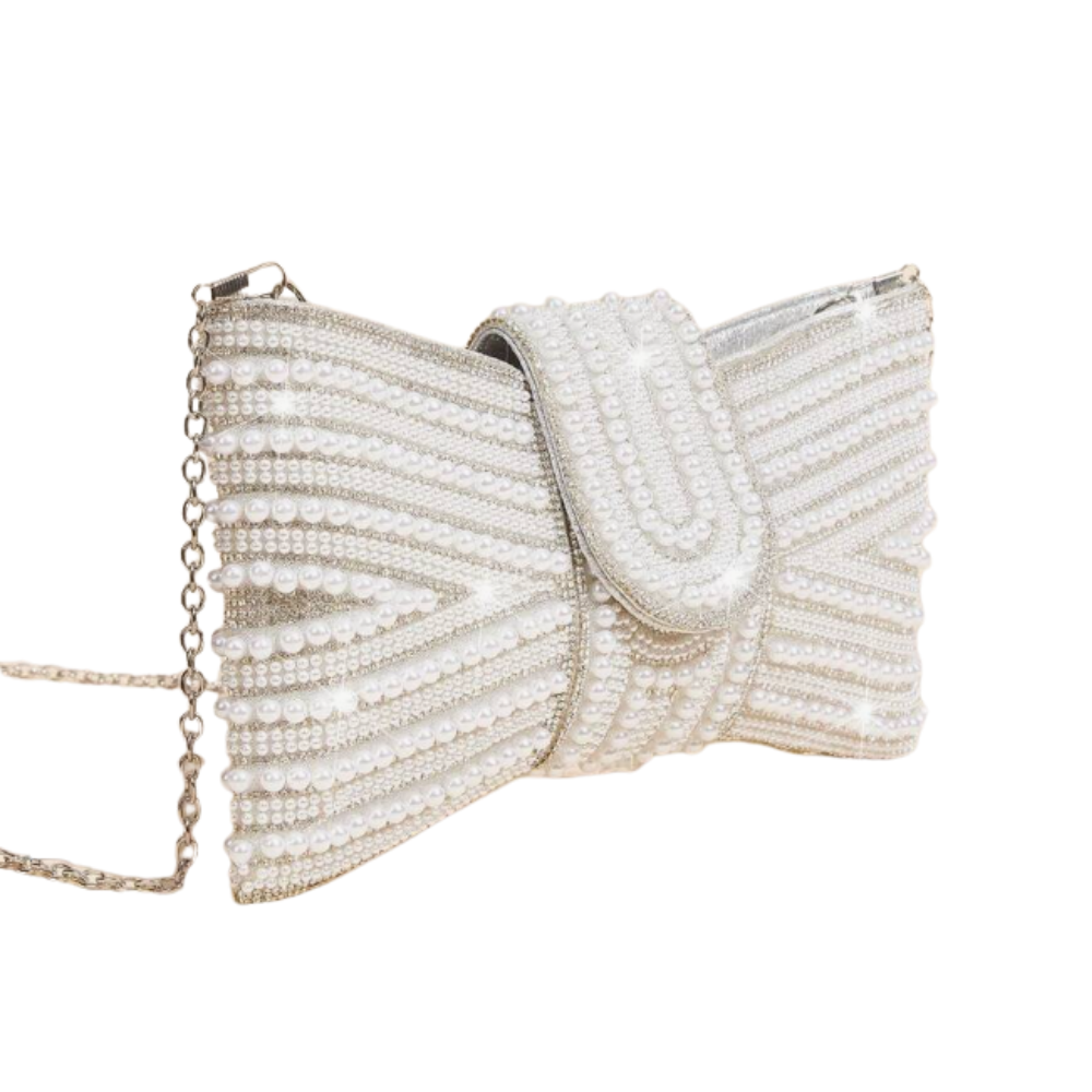 SHEIN Belle Sac seau décoré de cristaux