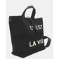Sac Cabas Oversize En Maille 24B-6080-Noir